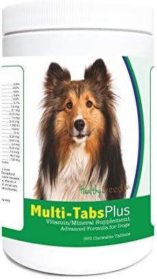 Healthy Breeds Shetland Sheepdog Multi-Tabs Plus Chewable Tablets 365 Count