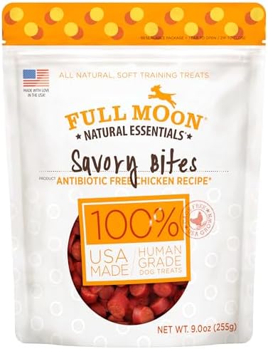 Full Moon® Essential Chicken Savory Bites Dog Treats 9 oz