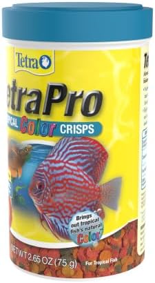 TetraPro Tropical Color Crisps Fish Food, 2.65 oz