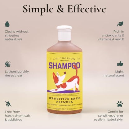 J.R.LIGGETT'S Liquid Dog Shampoo for Sensitive Skin 8.45 fl oz
