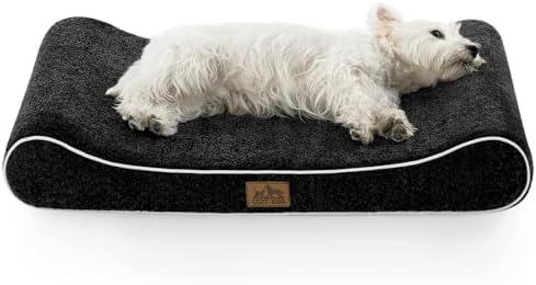 COZY KISS Orthopedic Dog Bed, for Medium Dogs up to 65 lbs, 36x24x5.5in