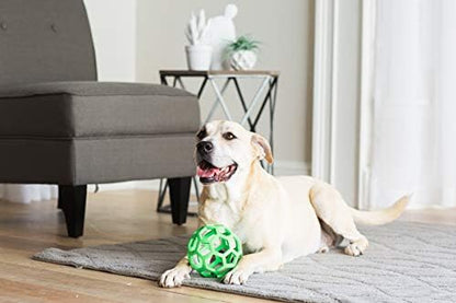 JW Pet HOL-ee Roller, Natural Rubber, Large 5.5in, Colors May Vary