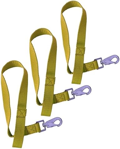 Majestic Ally Pack of 3 Horse Bucket Strap Hangers – Practical and Easy Design for Indoor or Outdoor Use -Set of 3,-1"x22"