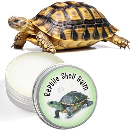 Reptile Shell Balm 2 oz Turtle Shell Care Conditioner Skin Moisturizer Cream for Tortoise Habitat Accessories, Lizard, Reptiles in Dry Environment Prevent Skin Dryness on Basking Platform, Tank, Rock