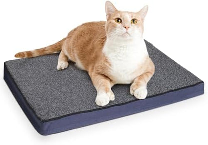MARUNDA Outdoor Pet Heating Pad for Dogs & Cats - 100% Waterproof Outdoor Heated Cat Bed with Double Built-in AutoThermostat - Heated Pet Bed for Outside Animals (19.6 X 16 Inch, Unheat)