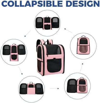 Apollo Walker Cat Carrier Backpack for Small Dogs and Cats Up to 18 lb