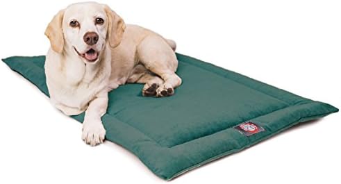 Majestic Pet Dog Crate Mat - Machine Washable Soft Plush Pet Bed Pad for Crates & Kennels | USA Crafted | 48"x30" Villa Marine