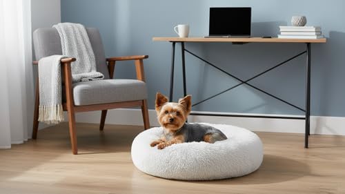 The Dog’s Bed Calming Donut Dog Bed, with Removable Zip Cover