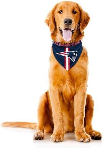 Littlearth NFL Reversible Pet Bandana - Officially Licensed Teams, Sizes XS to XL