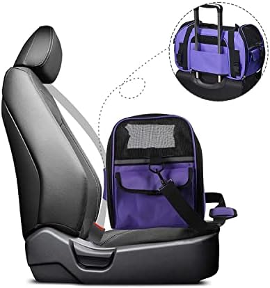 JESPET Soft-Sided Airline-Approved Dog & Cat Carrier Travel Bag