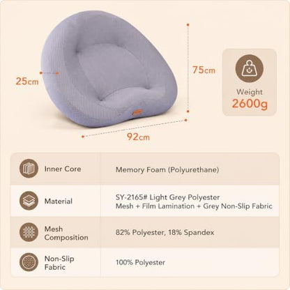 Orthopedic Memory Foam Corner Dog Bed for Large Dogs