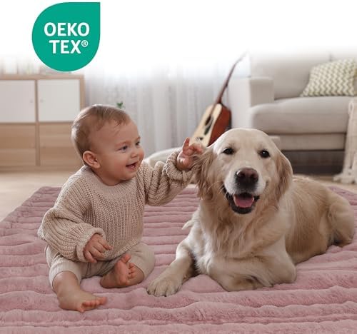 Reversible Waterproof Sherpa Pet Blanket for Large Dogs & Cats