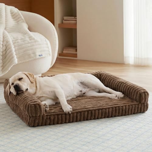 Bedsure ComfyFleece™ Memory Foam Orthopedic XL Plus Dog Bed 45"