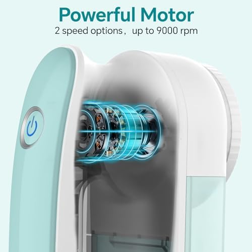 BEAUTURAL Fabric Shaver and Lint Remover, Portable Sweater Defuzzer