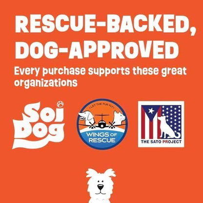 Huddy B. Good™ – New! Dog Poop Bags That Save Dogs | Supports 3 Dog Rescues | Cruelty-free Manufacture | Eco-Friendly | 85% Plant-Based Material | Extra Large & Leak-Proof | Unscented | 120 Count