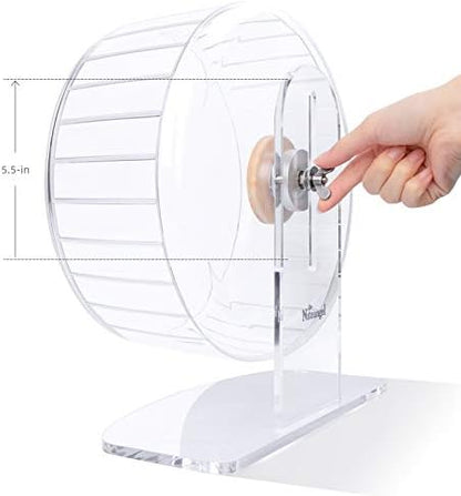 Niteangel Super-Silent Hamster Exercise Wheels: Quiet 11 inch Running Wheel