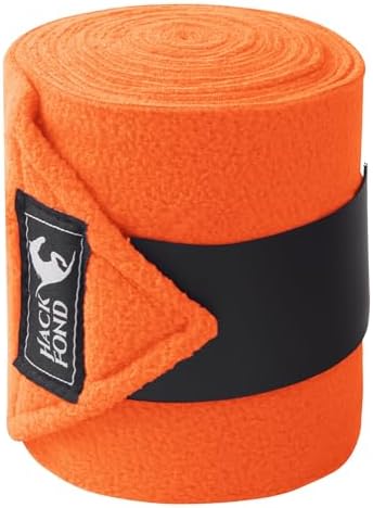 Polo Wraps for Horses Set of 4, Leg Wraps for Horses