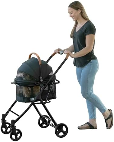 Pet Gear 3-in-1 Travel System View 360 Stroller, Onyx