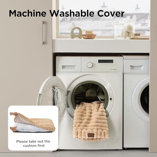 Bedsure ComfyFleece™ Fluffy Balanced Support XL Dog Bed for Crate,41x27
