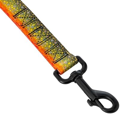 Wolfgang React Dog Leash Brooktrout Print Large