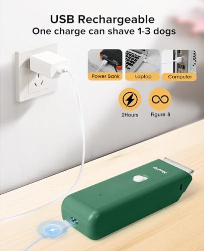 Pet Clippers for Dog Hair Grooming Low Noise Cat Shaver