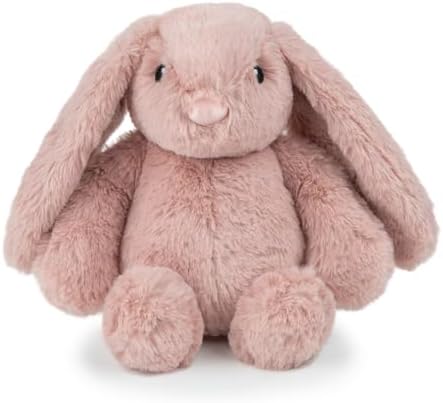 Best Pet Supplies Bunny Buddy Squeaky Plush Dog Toy - Mauve, Small