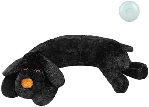 WEOK Heartbeat Puppy for Dogs-for Separation Anxiety Relief, Heartbeat Stuffed Animal Anxiety Calming Behavioral Aid Plush Toy for Dogs Cats Pets
