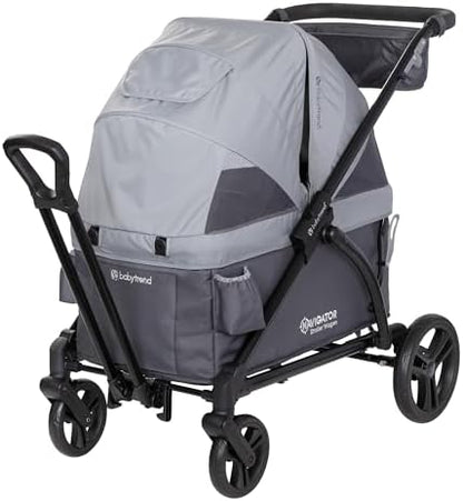 Baby Trend Navigator 2-in-1 Stroller Wagon, Madrid Grey
