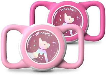 Waterproof AirTag Holder for Dog Collar, Soft Slide-On Dog AirTag Holder