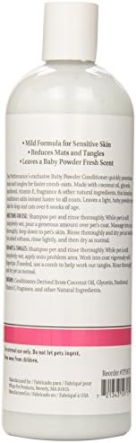 Top Performance Baby Powder Pet Conditioner, 17-Ounce, 17 Ounce