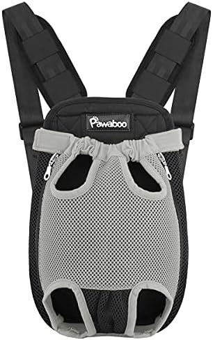 Pawaboo Pet Front Carrier Backpack for Small Medium Dogs