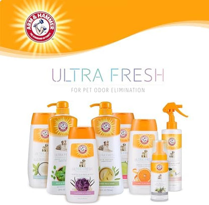 Arm & Hammer Ultra Fresh Charcoal Dog Shampoo, Rosemary, 24 Oz