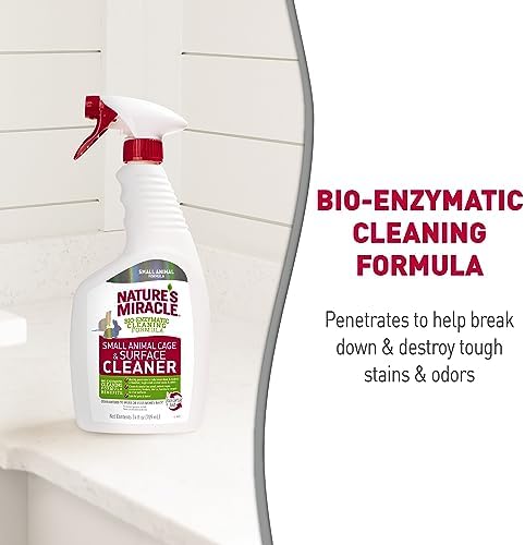 Nature's Miracle Small Animal Cage & Surface Cleaner, 24 oz