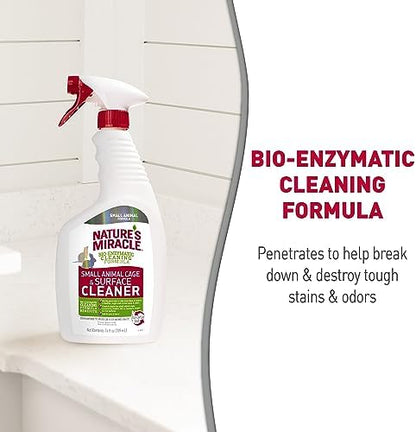 Nature's Miracle Small Animal Cage & Surface Cleaner, 24 oz