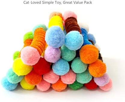 IUHKBH Cat Spring, 24 PCS Vibrant Spiral Cat Coil Interactive Kitten Toys