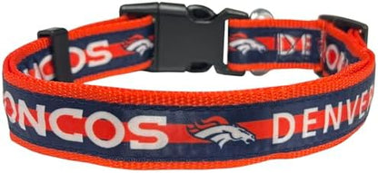 New & Improved Pets First NFL Licensed PET Collar- Heavy-Duty, Strong, and Durable New Dog Collar. Available in 32 Football Teams and 4 Sizes
