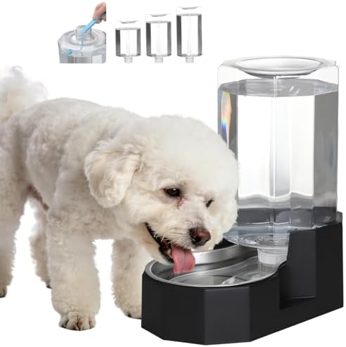 Sfozstra 7L Gravity Dog Water Dispenser:Filter Free Design