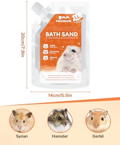 18oz Hamster Sand, Low-Dust Potty Litter