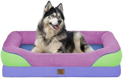 Chez Paw Orthopedic Washable XXL Dog Bed for Extra Large Dogs