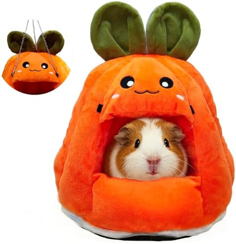 Guinea Pig Hideout Hamster Hammock Bed House Rat Cage Accessories