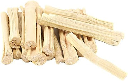 BWOGUE 300g Pet Snacks, Bamboo Chews for Rabbits, Rabbit Bamboo Chew Sticks