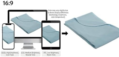 TL Care 100% Cotton Thermal Waffle Swaddle Blanket (30" x 40"), Soft, Breathable & Stretchy, Blue, for Boys and Girls, Perfect for Swaddling, Travel and Gifting (Pack of 2)