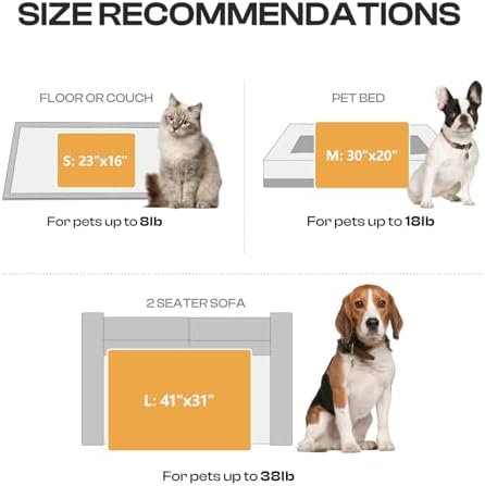 Luciphia Dog Blanket 3 Pack, Soft Cozy Fleece Throw for Puppy Cat,30"x20"
