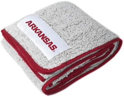Logo Brands Officially Licensed NCAA Unisex Frosty Fleece Blanket, One Size, Team Color