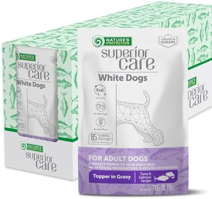 Nature's Protection Superior Care Wet Dog Food, Tuna & Salmon 24x 2.46 oz