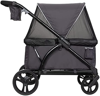 Baby Trend Expedition 2-in-1 Push/Pull Wagon with Canopy, Liberty Midnight