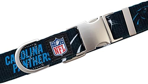 Littlearth NFL Detroit Lions Pet Premium Collar, Team Color, Small