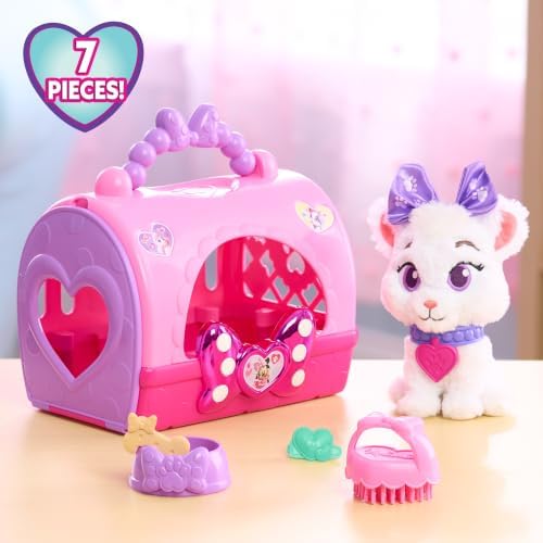 Disney Jr. Minnie Mouse Pampered Paws Pet Carrier Role-Play Set