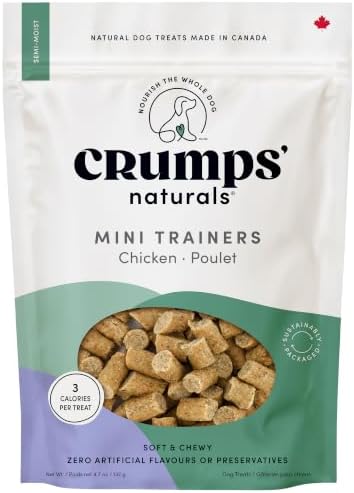 Crumps' Naturals Semi Moist Chicken Mini Trainers 4.2oz /120g