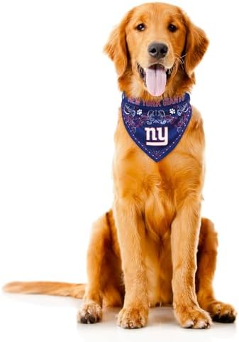 Littlearth NFL Reversible Pet Bandana - Officially Licensed Teams, Sizes XS to XL